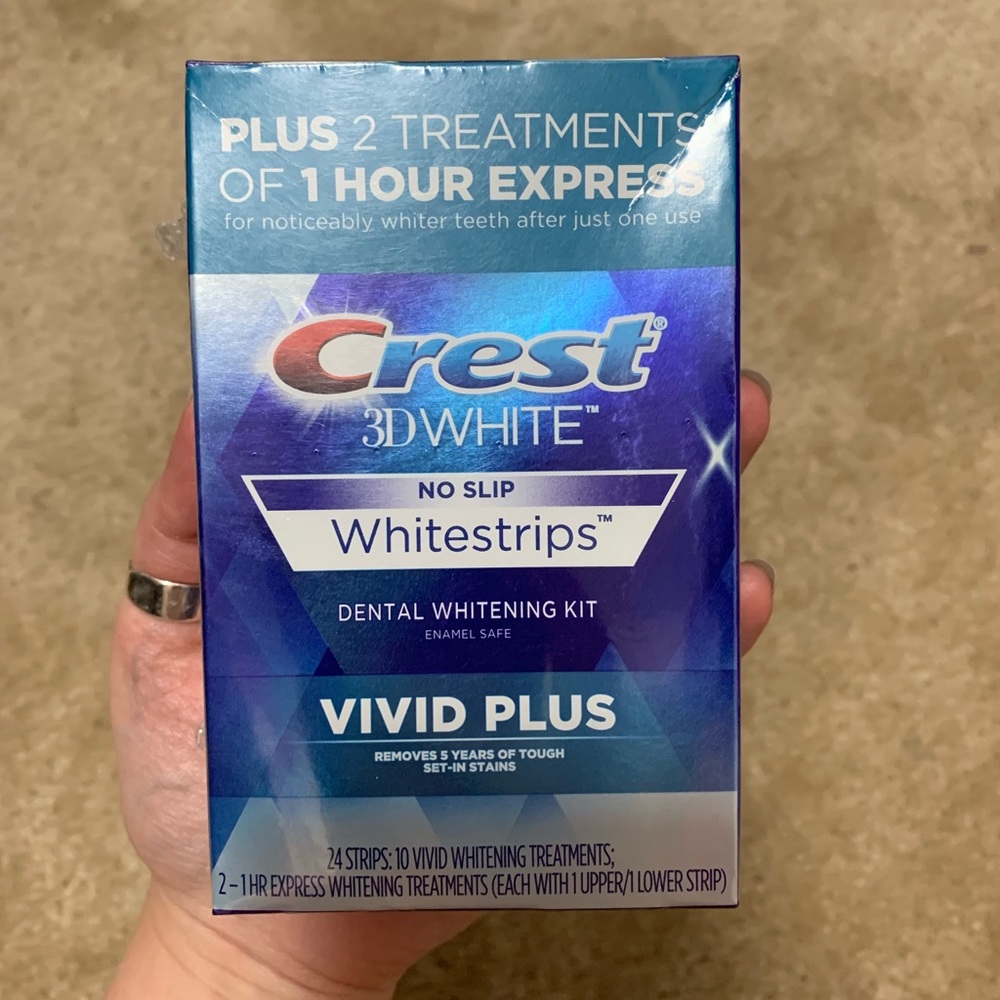Crest 3D White Whitestrips Vivid Plus - Unopened